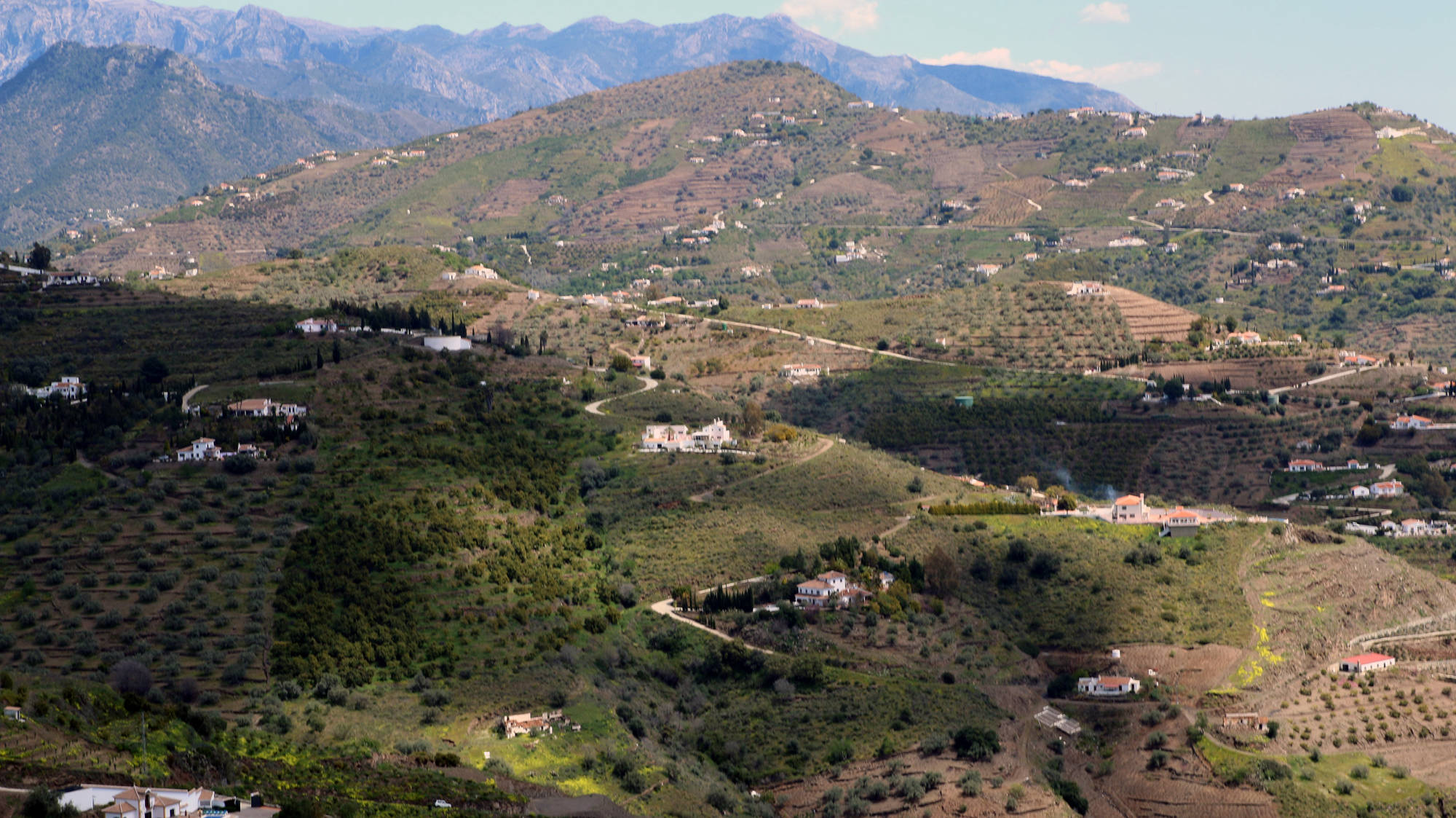 AVakantieverhuur rechtstreeks van de eigenaar-Finca met zwembad en zeezicht in Competa Andalusie